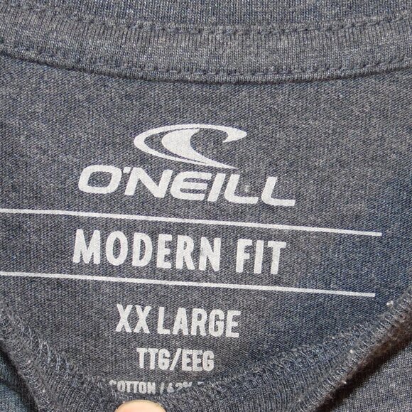 O'Neill T-Shirt Mens XXL Blue Logo Graphic Printed EUC - Picture 4 of 6